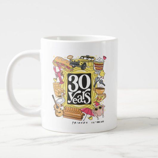 FRIENDS™ | 30 jaar grafisch Grote Koffiekop (Links)