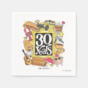 FRIENDS™   30 jaar grafisch Servet