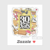 FRIENDS™ | 30 jaar grafisch Sticker (Vel)