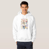 FRIENDS™ | 30 jaar vriendschap Hoodie (Voorkant volledig)