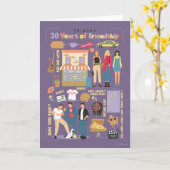 FRIENDS™ | 30 jaar vriendschap Kaart (Gele Bloem)