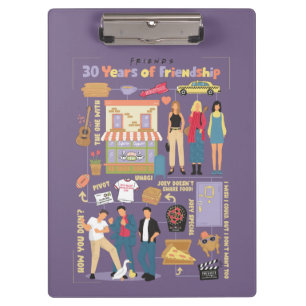 FRIENDS™ 30 jaar vriendschap Klembord