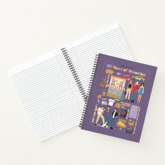 FRIENDS™ | 30 jaar vriendschap Notitieboek (Binnen)