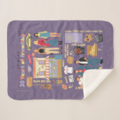 FRIENDS™ | 30 jaar vriendschap Sherpa Deken (Voorkant (horizontaal))