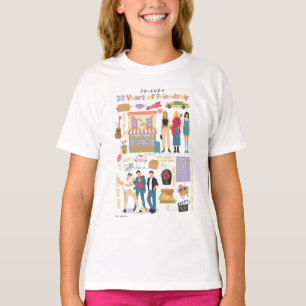 FRIENDS™ 30 jaar vriendschap T-shirt