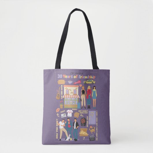 FRIENDS™ | 30 jaar vriendschap Tote Bag (Voorkant)