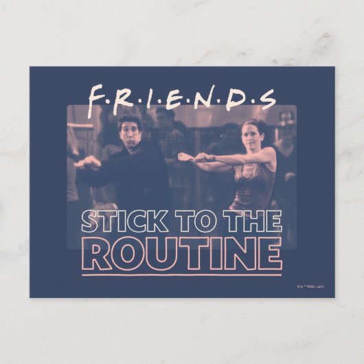 FRIENDS™ | Aankruisen aan de Routine Briefkaart (Voorkant)