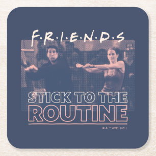 FRIENDS™   Aankruisen aan de Routine Kartonnen Onderzetters