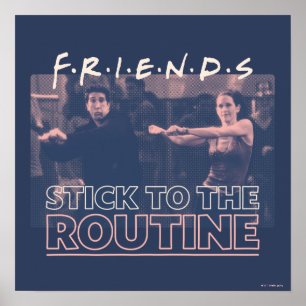 FRIENDS™ Aankruisen aan de Routine Poster