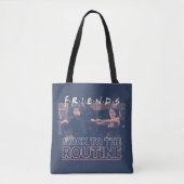 FRIENDS™ | Aankruisen aan de Routine Tote Bag (Voorkant)