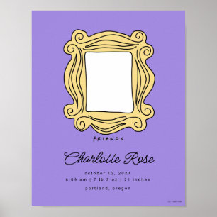 FRIENDS™ Afbeelding Lijst   Nieuwe babygeboortelas Poster