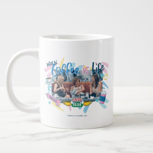 FRIENDS™ | Als koffie het leven is Grote Koffiekop (Links)