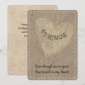 Friends Apart Feestdagenkaart (Voorkant / Achterkant)