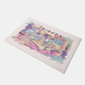 FRIENDS™ | Appartement Cartoon Deurmat (Schuin)