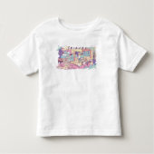 FRIENDS™ | Appartement Cartoon Kinder Shirts (Voorkant)