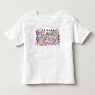 FRIENDS™   Appartement Cartoon Kinder Shirts