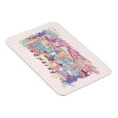 FRIENDS™ | Appartement Cartoon Magneet (Rechterzijde)