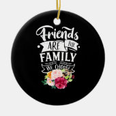 Friends Are Keramisch Ornament (Voorkant)