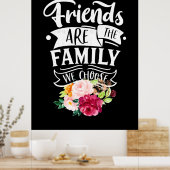 Friends Are Poster (Keuken)