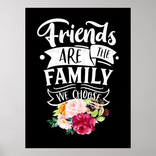 Friends Are Poster (Voorkant)