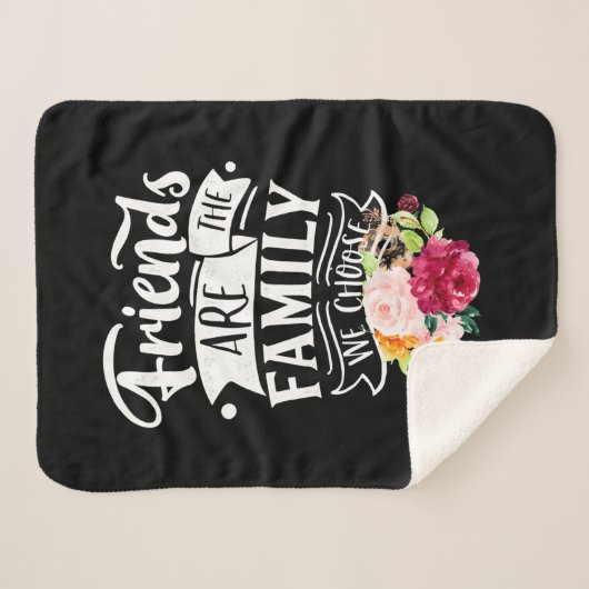 Friends Are Sherpa Deken (Voorkant (horizontaal))