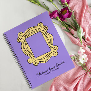 FRIENDS™   Baby Shower Gast met lijstje met kijkga Notitieboek
