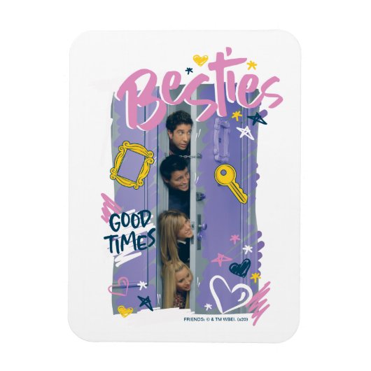 FRIENDS™ | Besties Magneet (Verticaal)