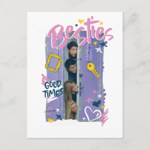 FRIENDS™   Besties Uitnodiging Briefkaart