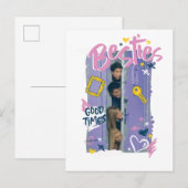 FRIENDS™ | Besties Uitnodiging Briefkaart (Voorkant / Achterkant)