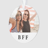 Friends BFF voor altijd foto Ornament (voorkant)