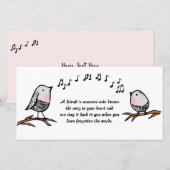 Friends Bird Song (Voorkant / Achterkant)