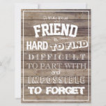 Friends Birthday Appreciation Quote Gezegde bff Kaart<br><div class="desc">Geweldig citaat voor een goede vriend. U kunt een naam (klein wegens gebrek aan ruimte) bij de bodem van de pagina schrijven gebruikend "voeg de tekst"optie toe.</div>