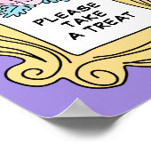 FRIENDS™ | Bruiloftsfeestjes traktaties Poster (Hoek)