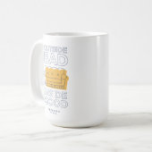 FRIENDS™ | Buiten slecht, binnen goed Koffiemok (Voorkant links)