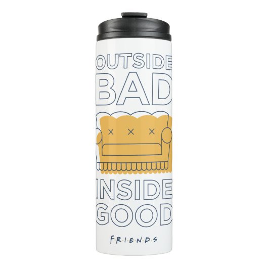 FRIENDS™ | Buiten Slecht, Binnen Goed Thermosbeker (Voorkant)