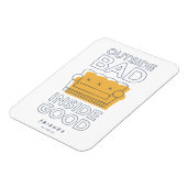 FRIENDS™ | Buiten Slecht, Inside Good Magneet (Linkerzijde)