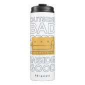 FRIENDS™ | Buiten Slecht, Inside Good Thermosbeker (Voorkant)