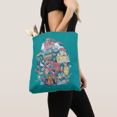 FRIENDS™ | Cartoon collage Tote Bag (Dichtbij)