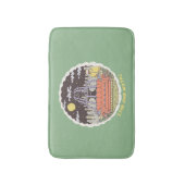 FRIENDS™ | Cartoon fontain Badmat (Voorkant Verticaal)