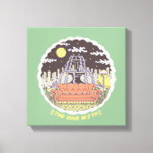 FRIENDS™ | Cartoon fontain Canvas Afdruk (Voorkant)