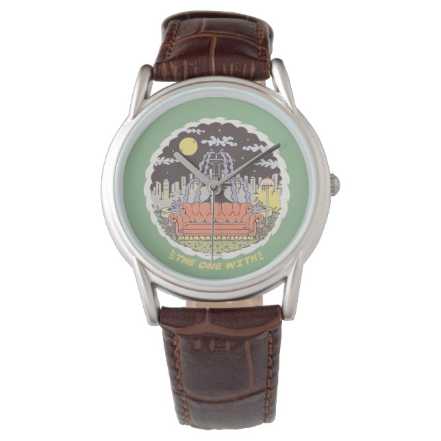 FRIENDS™ | Cartoon fontain Horloge (Voorkant)