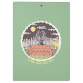 FRIENDS™ | Cartoon fontain Klembord (Achterkant)