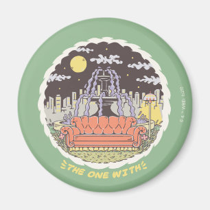 FRIENDS™   Cartoon fontain Magneet