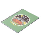 FRIENDS™ | Cartoon fontain Notitieboek (Linkerzijde)