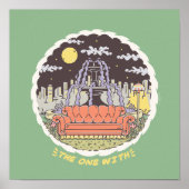 FRIENDS™ | Cartoon fontain Poster (Voorkant)