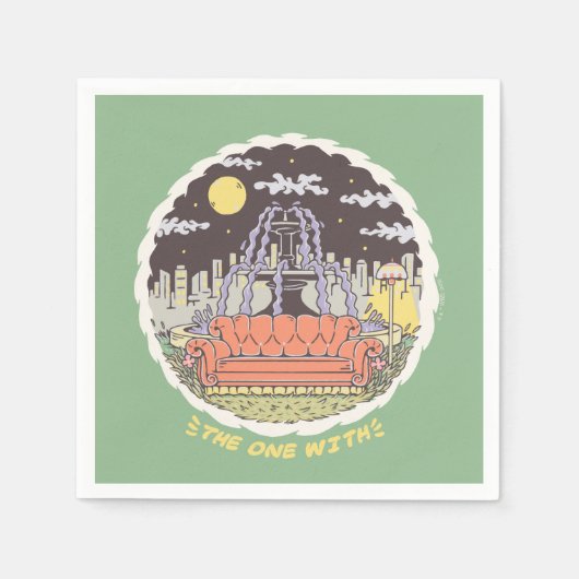 FRIENDS™ | Cartoon fontain Servet (Voorkant)