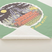 FRIENDS™ | Cartoon fontain Sherpa Deken (3/4)