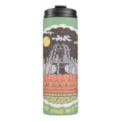 FRIENDS™ | Cartoon fontain Thermosbeker (Voorkant)