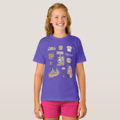 FRIENDS™ | Cartoon Icons 2 T-shirt (Voorkant volledig)