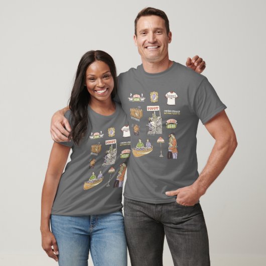 FRIENDS™ | Cartoon Icons 2 T-shirt (Unisex)